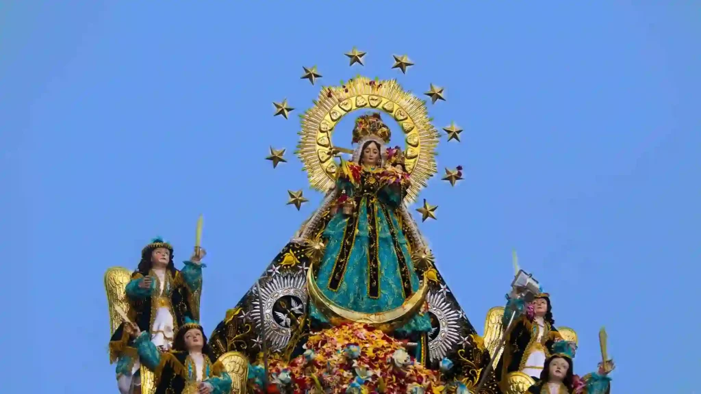 Procesión de la virgen de la candelaria