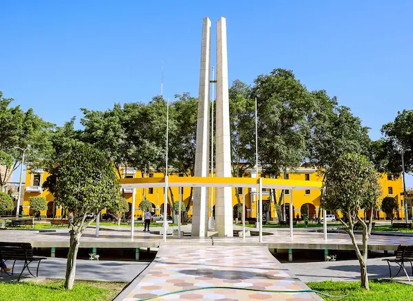 Plaza de armas de Ica
